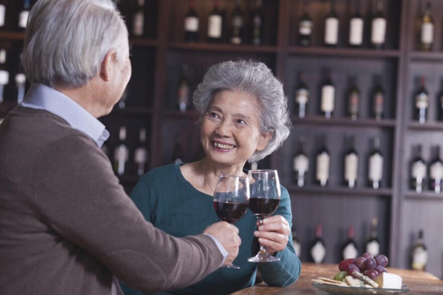 ワインは健康と長寿にいいですか？