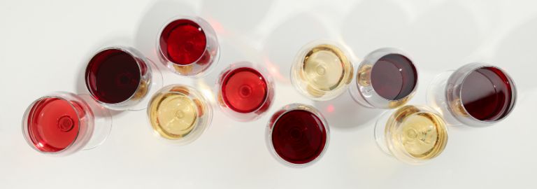 Các hương vị khác nhau của rượu vang