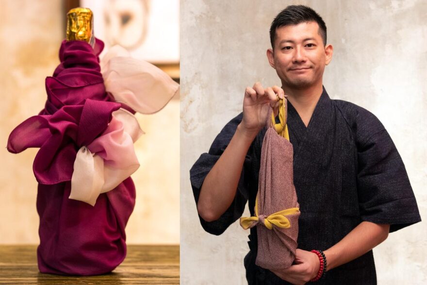 Blind Tasting Tip: The Japanese Furoshiki Wrapping Method