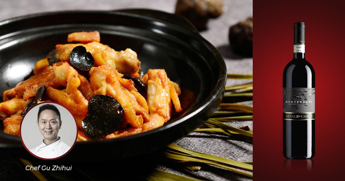 Chicken With Black Truffle Wine & Food Pairing