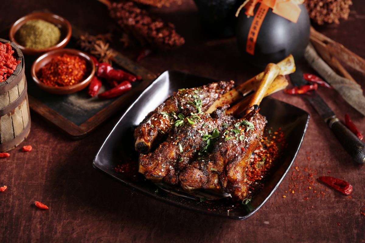 Tulang Sengkel Kambing Bakar & Amarone Della Valpolicella Classico